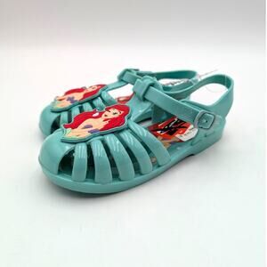 Harper Canyon Ariel Disney Princess Jelly Sandals Girls Teal Size US9M EU25